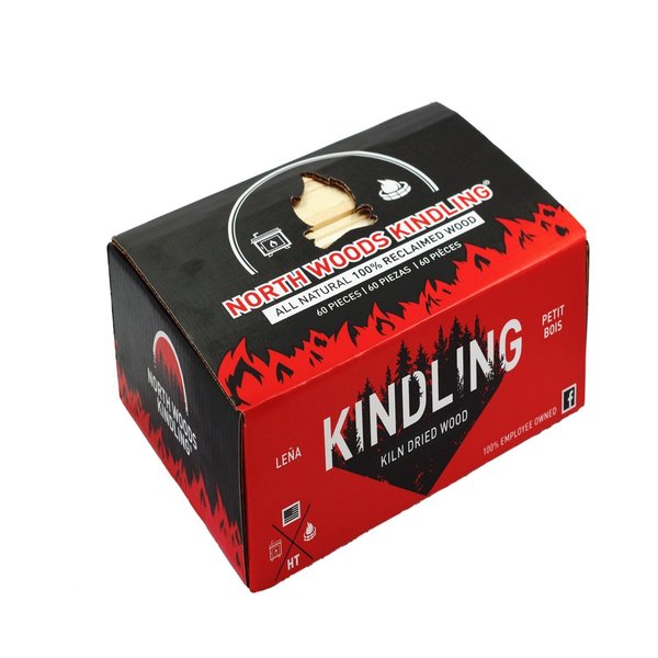 North Woods Kindling Wood Fire Starter 0.26 ft│ NWK60/150